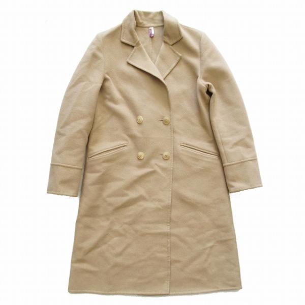 EFFE BEAMS　エッフェビームス　アンゴラ　ウール　ダブル　ロングコート EFFE BEAMS エッフェビームス アンゴラ ウール ダブル ロングコート