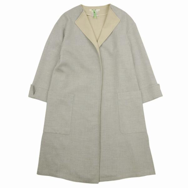 未使用タグ付き✨Rene ルネ ウール ジャケット コート グレー定価83600 未使用タグ付き✨Rene ルネ ウール ジャケット コート グレー