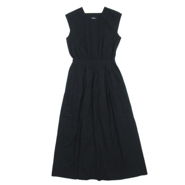 SINME シンメ スクエアネック ワンピース ロング丈 マキシ丈  