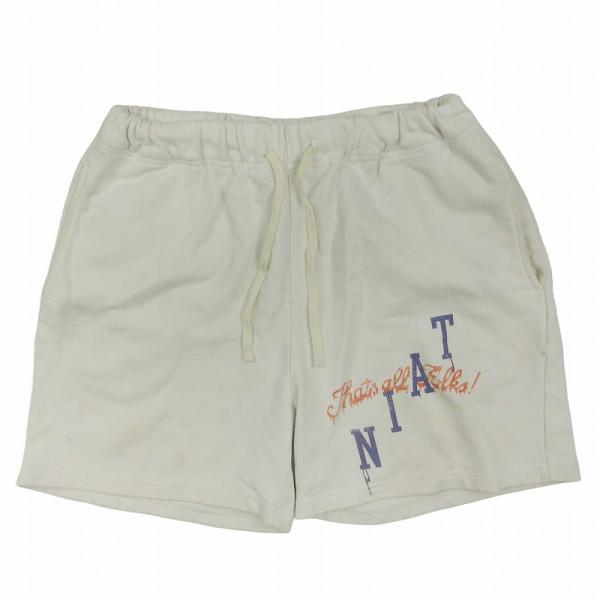 タインダブルプッシュ TAIN DOUBLE PUSH SWEAT SHORTS プリント