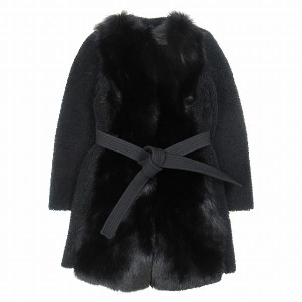 極美品✨️BLANCHA ムートショートコート　毛皮 ファーコート シープスキン 極美品✨️BLANCHA ムートショートコート 毛皮 ファーコート シープスキン