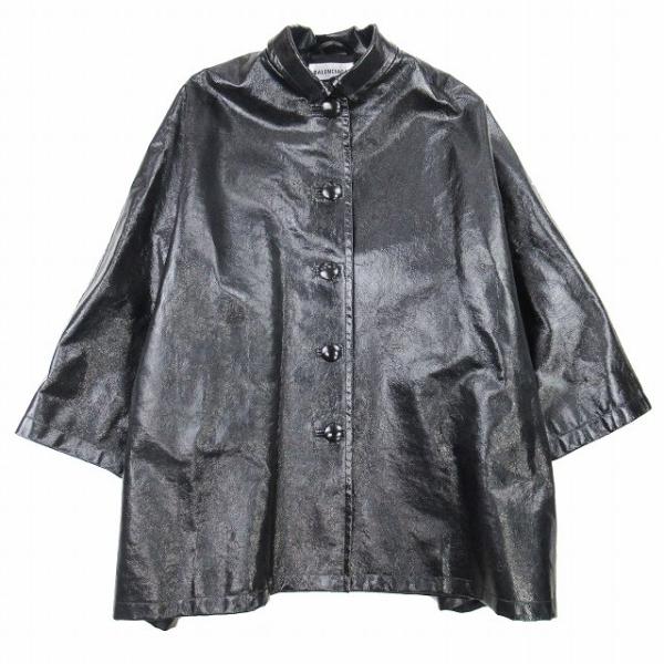 BALENCIAGA 美品 19aw バレンシアガ エナメルコーティング BALENCIAGA 美品 19aw バレンシアガ エナメルコーティング