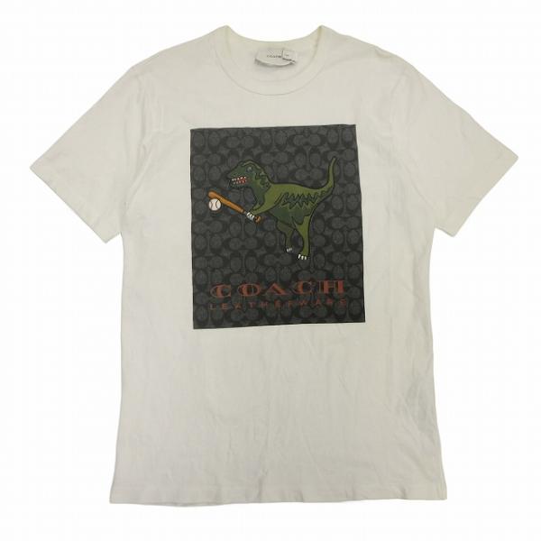 COACH コーチ レキシー Tシャツ 半袖 恐竜 シグネチャー 野球