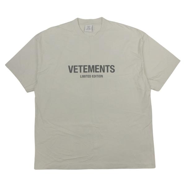極美品 23SS ヴェトモン ベトモン VETEMENTS LOGO LIMITED EDITION T