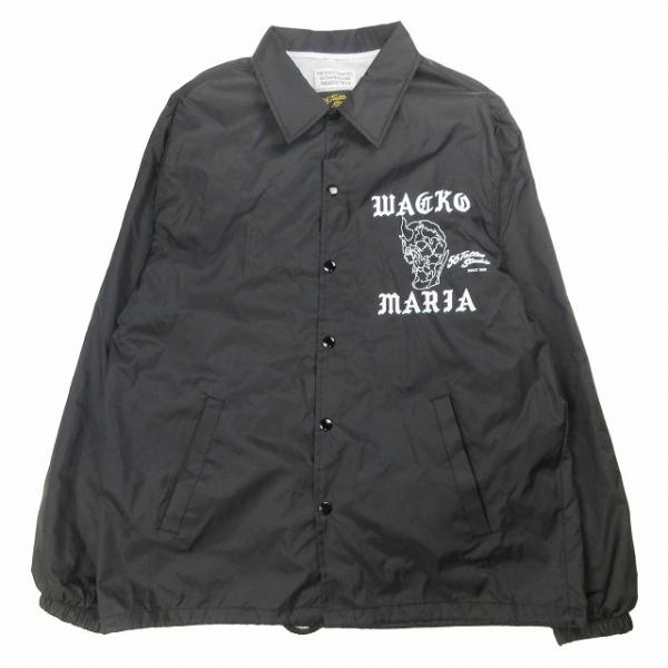 24SS ワコマリア × 56タトゥースタジオ コーチ ジャケット スカル 般若 WACKO MARIA 美品 24SS ワコマリア × 56タトゥースタジオ 56