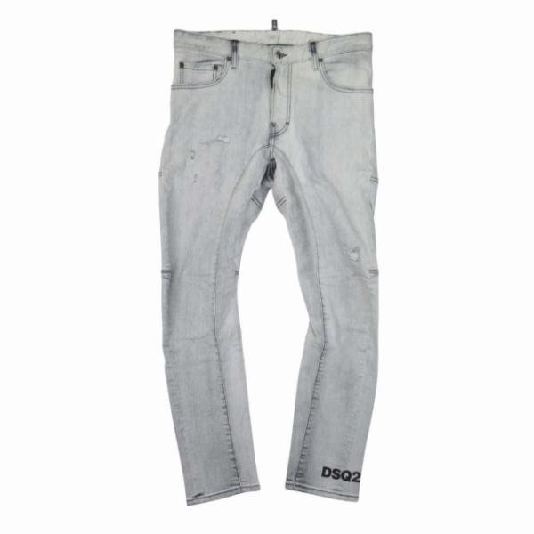 【中古】美品 22aw ディースクエアード DSQUARED2 Tidy Biker Jean タイディー バイカー ジーンズ 3Dシルエット DSQUARED2（ディースクエアード） 美品 22aw Tidy Biker Jean