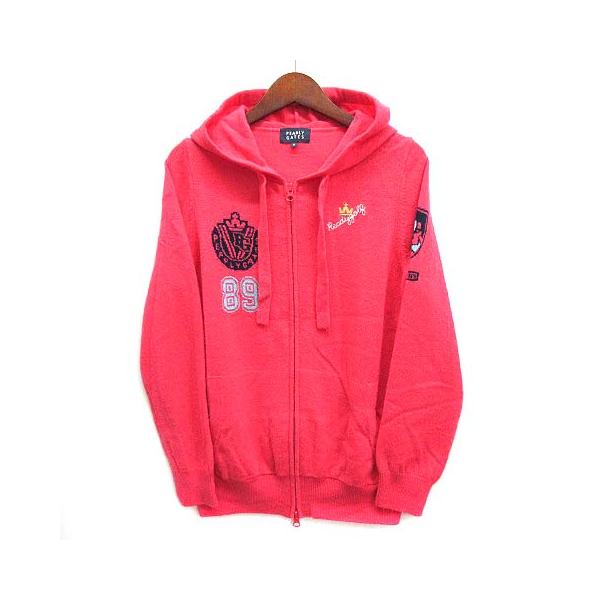 パーリーゲイツ PEARLY GATES ゴルフウェア フルジップフーディ-