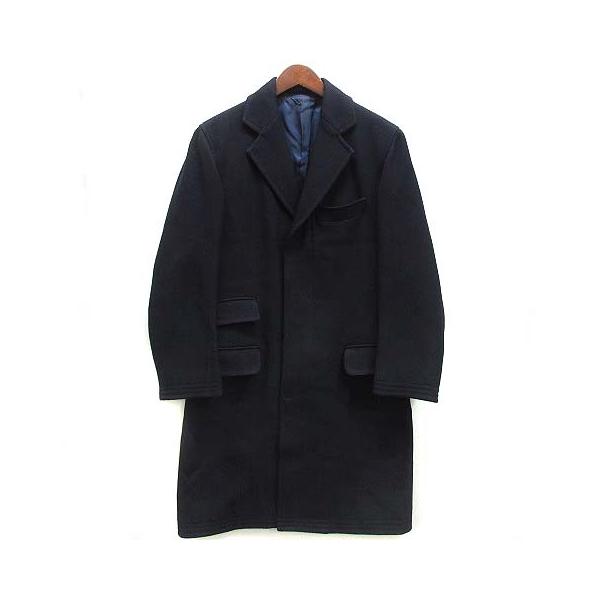 スチュワードバトラー Steward Butler ウール ヘリンボーン チェスター