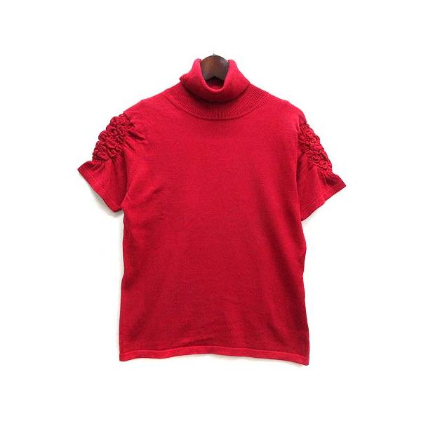 coco 中古 レザレクション Resurrection レディース 半袖シャツ S 赤 レッド モックネック ハイネック Red - Resurrection レザレクション オフィシャルサイト【公式通販】