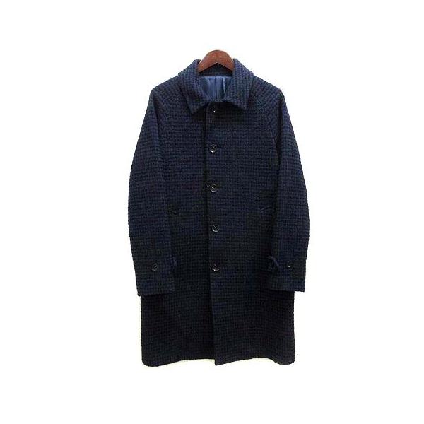 スーツセレクト SUIT SELECT 千鳥格子 ブークレ ウール バルカラー