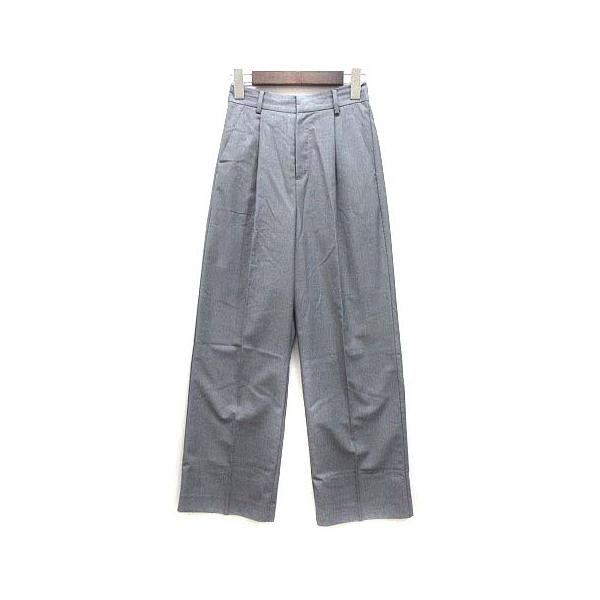 マチャット MACHATT チンツ ストレート パンツ タック ウエスト マチャット MACHATT チンツ ストレート パンツ タック ウエスト