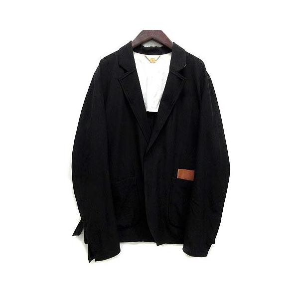 SUNSEA ブルゾン　サイズ3 ブラック SUNSEA - SUNSEA サンシー ブルゾン 3(L位) 黒 【古着】【中古】の通販