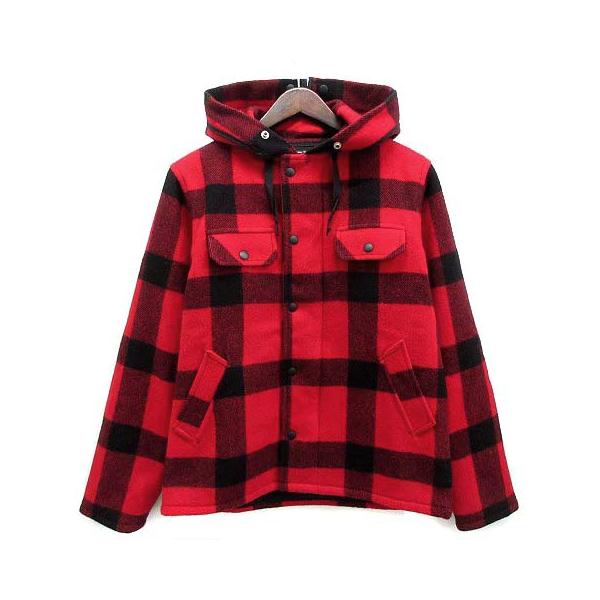 ジョンソンウーレンミルズ Johnson Woolen Mills バッファローチェック