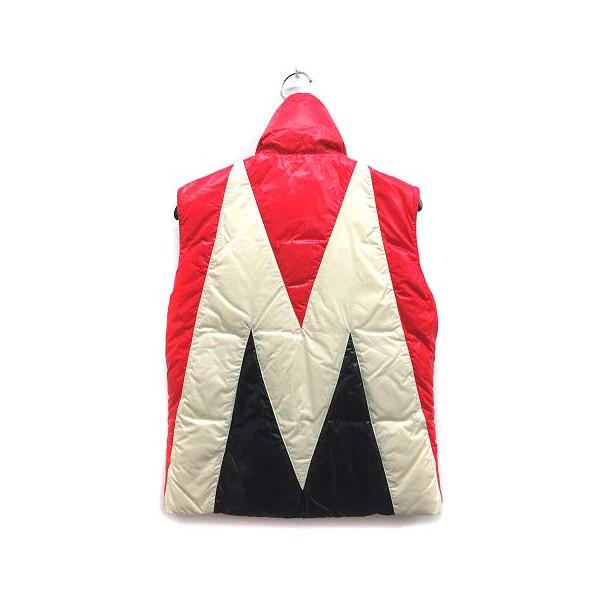 MONCLER - モンクレール GHISLAINE リバーシブル ダウン ベスト 赤 0 国内正規 MONCLER モンクレール リバーシブル ダウン ベスト GHISLAINE