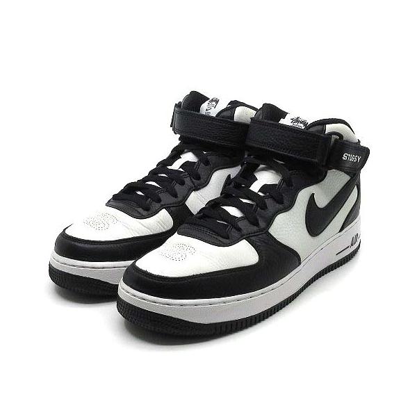 NIKE ナイキ ステューシー STUSSY エアフォースワン ミッド AIR NIKE ナイキ ステューシー STUSSY エアフォースワン ミッド AIR