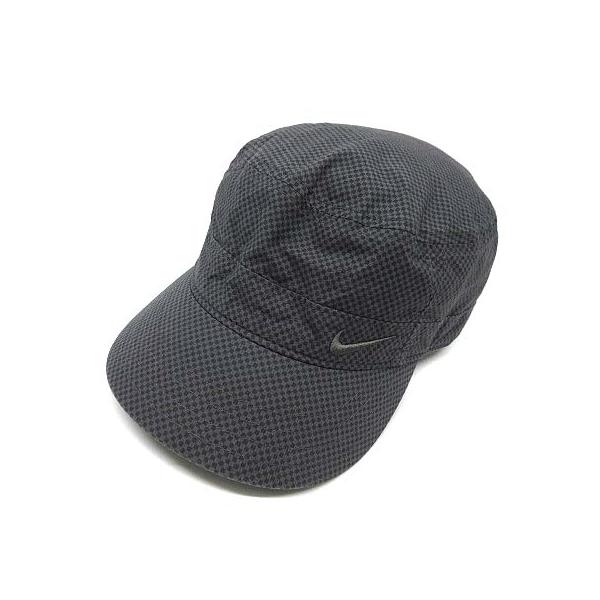 NIKE GOLF ナイキゴルフ 企業物 刺繍 ラウンドキャップ 紺 海外古着 NIKE GOLF ナイキゴルフ 企業物 刺繍 ラウンドキャップ 紺 海外