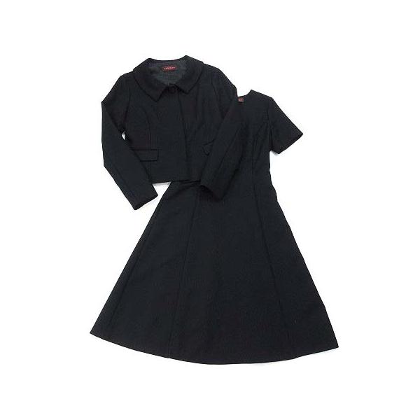 クレイサス CLATHAS スーツ ワンピース セット フラットカラー ジャケット 紺 ネイビー 38 レディース