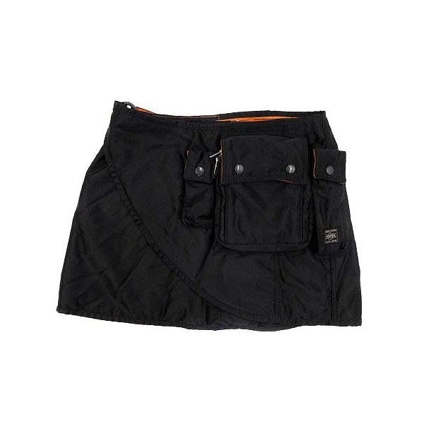 PORTER BEAMSBOY 別注 タンカー ラップ スカート 黒 ビームスボーイ BEAMS BOY 別注 ポーター PORTER タンカー ラップ