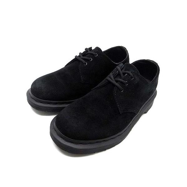 【中古】ドクターマーチン DR.MARTENS 1461 MONO 3EYE SHOE 3ホール シューズ 25699001 SOFT BUCK ブラック 黒 UK5 約24cm レディース Dr.Martens（ドクターマーチン） DR.MARTENS 1461 MONO 3EYE SHOE 3