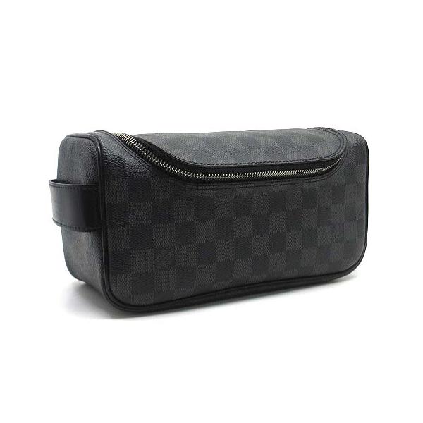 【美品】ダミエ グラフィット トワレ N47625 セカンドバッグ LOUIS VUITTON（ルイ・ヴィトン） ダミエ グラフィット トワレ ポーチ