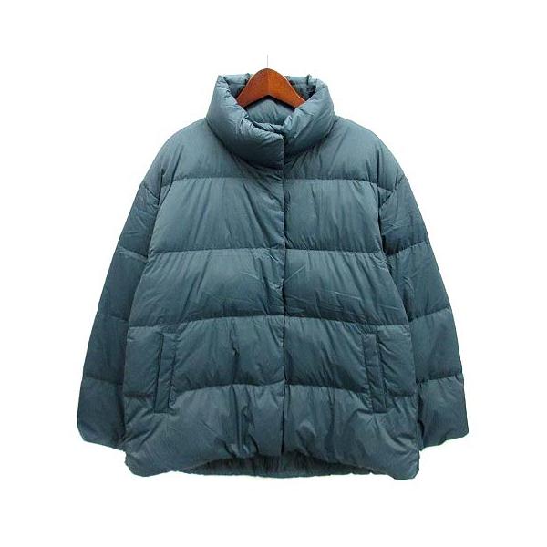 ユニクロ UNIQLO ウルトラ ライトダウン コクーン ジャケット グリーン