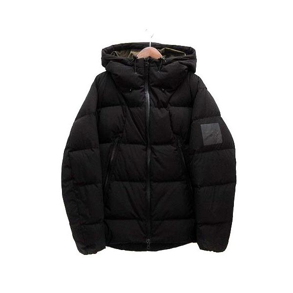 キャンプセブン CAMP7 ACTIVE ダウンジャケット ブラック 黒 L