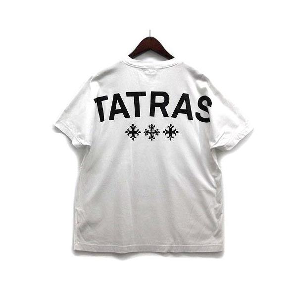 タトラス TATRAS アイオン AION ロゴ Tシャツ カットソー 半袖 クルー