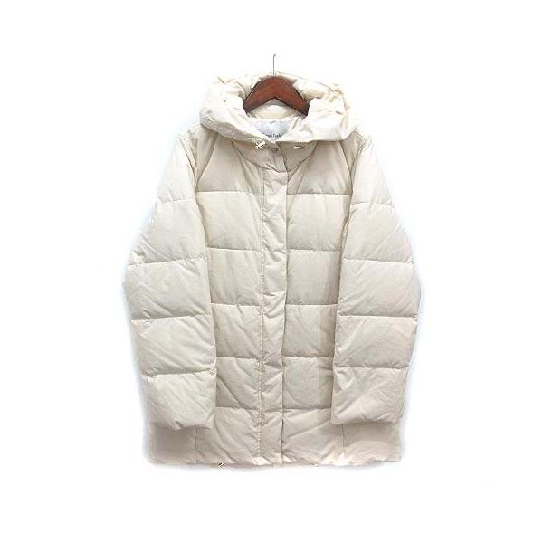 【中古】未使用品 エマテイラー Emma Taylor ショールカラー ミドル ダウン コート ライトベージュ F EM232110113 レディース 未使用品 エマテイラー Emma Taylor ショールカラー ミドル ダウン