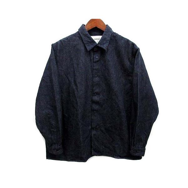 ヤエカ YAECA デニム コンフォート シャツ ジャケット 長袖 Denim