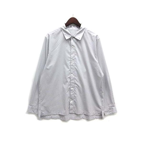 【中古】ヤマトミチ 山と道 UL Shirt シャドウリップ シャツ 長袖 L Glacier White メンズ ヤマトミチ 山と道 UL Shirt シャドウリップ シャツ 長袖 L Glacier