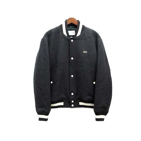 LACOSTE（ラコステ） ウールブレンド スタジアムジャケット スタジャン
