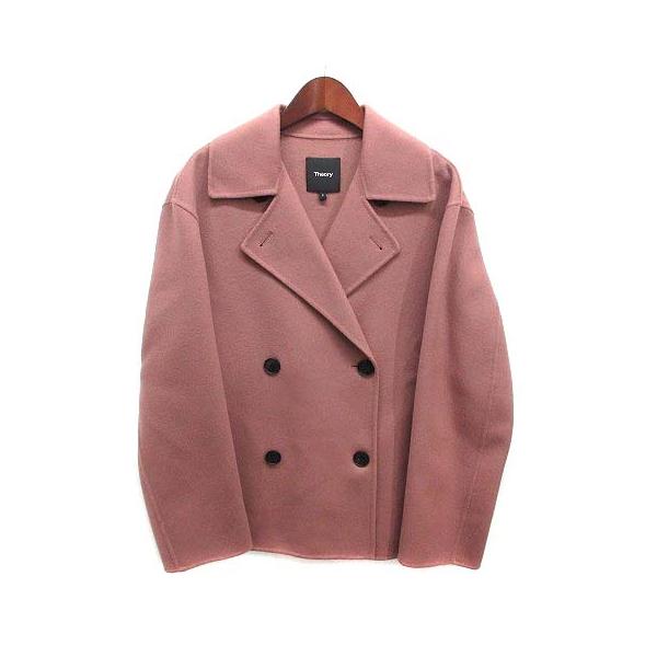 theory（セオリー） ウール カシミヤ ダブルフェイス Pコート