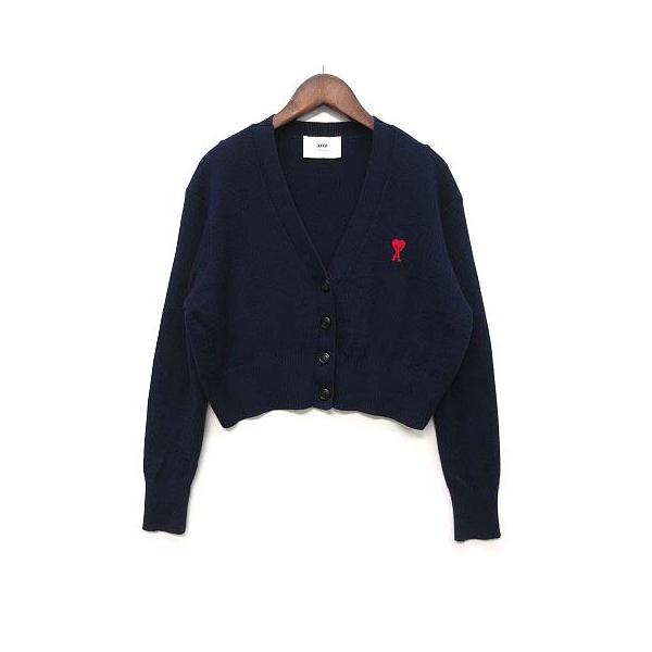 アミ Ami Paris ami alexandre mattiussi ハートロゴ ニット