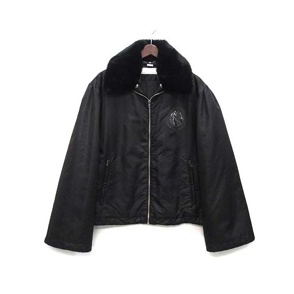 ランダムアイデンティティーズ Random Identities Mile High Bomber Jacket ボンバージャケット S 黒 ブラック メンズ