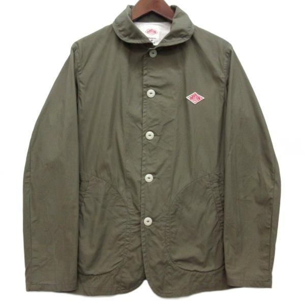 【ダントン】新品タグ付 丸襟 ブルゾン ジャケット JD-8715 サイズ 44 ダントン DANTON 丸襟 ブルゾン ジャケット JD-8715 DUK オリーブ 38