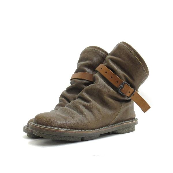 トリッペン trippen BOMB ボム ショートブーツ ベルト レザー
