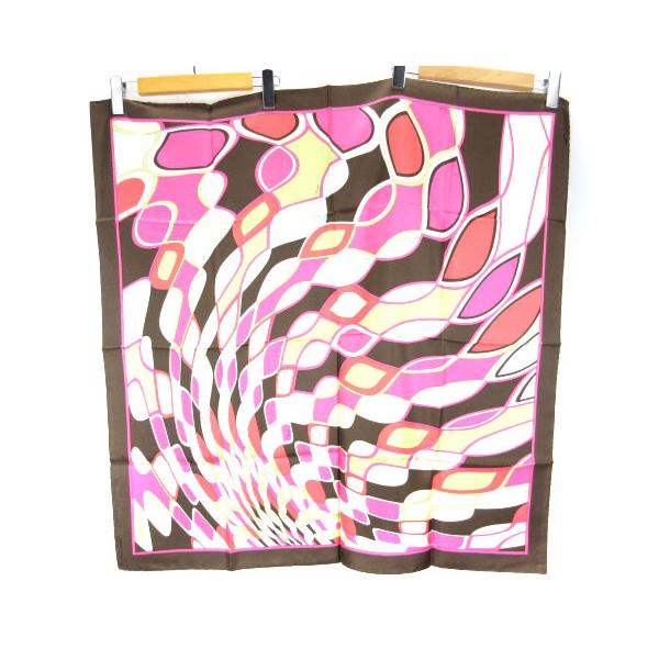 未使用品 エミリオプッチ EMILIO PUCCI スカーフ ストール 総柄 大判