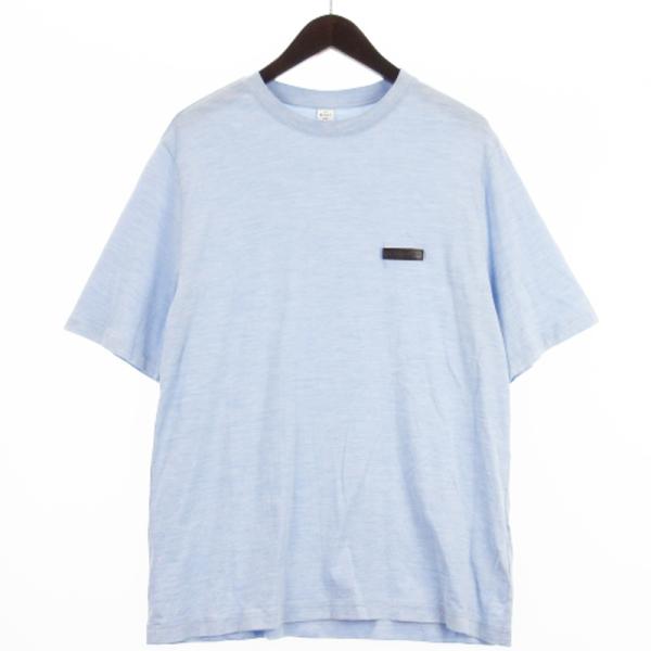 ベルルッティ Berluti Tシャツ カットソー 半袖 シルク コットン混 