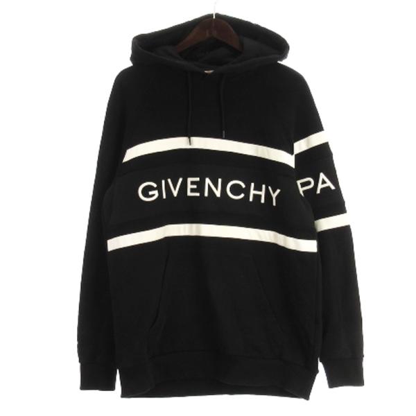 ジバンシィ GIVENCHY コントラスト ロゴ スウェット パーカー プル  