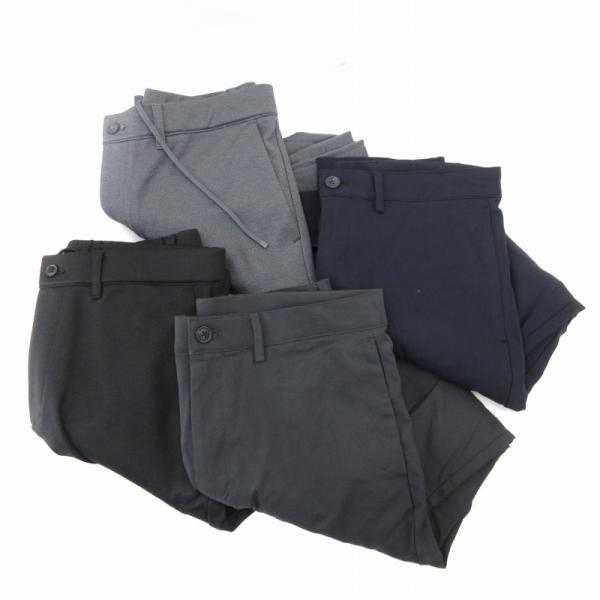 4【美品】グローバルワーク　パンツスーツ　セットアップ　ネイビー　M r00574-02_1.jpg