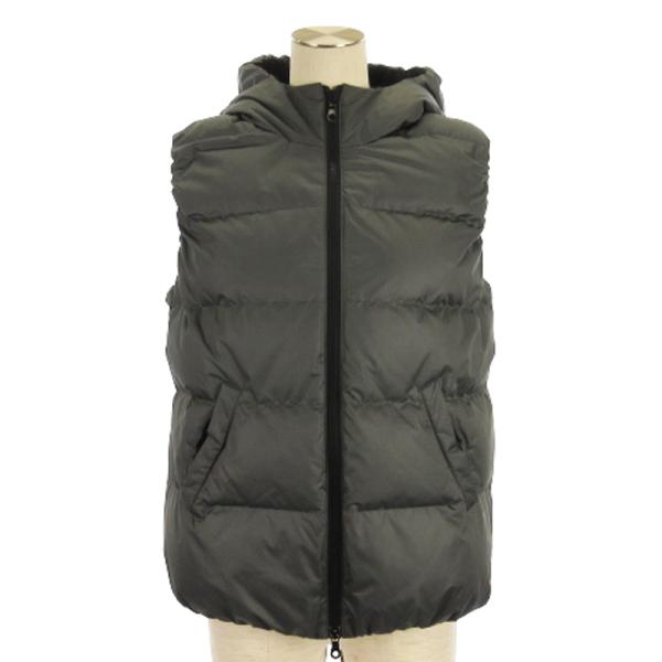 theory luxe（セオリーリュクス） ダウンベスト フーディ ジップアップ