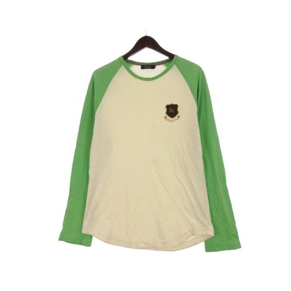 BURBERRY BLACK LABEL バーバリーブラックレーベル ロゴパッチ T