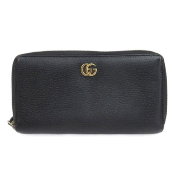GUCCI（グッチ） GUCCI GGマーモント 長財布 ラウンドファスナー