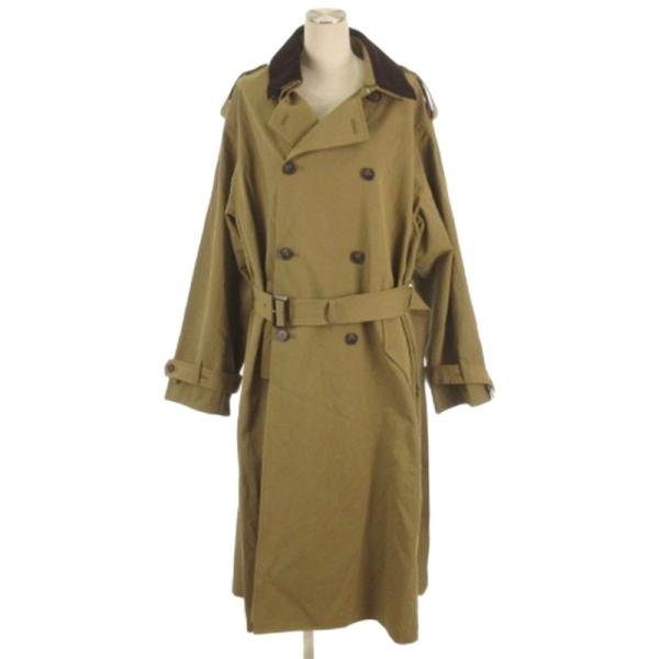 【中古】未使用品 エトレトウキョウ タグ付き フードストールロングトレンチコート ロング 1225500080 ベージュ S 未使用品 エトレトウキョウ ETRE TOKYO タグ付き フードストールロング