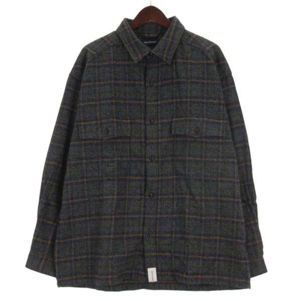 ディセンダント DESCENDANT VANNING PLAID LS SHIRT チェックシャツ