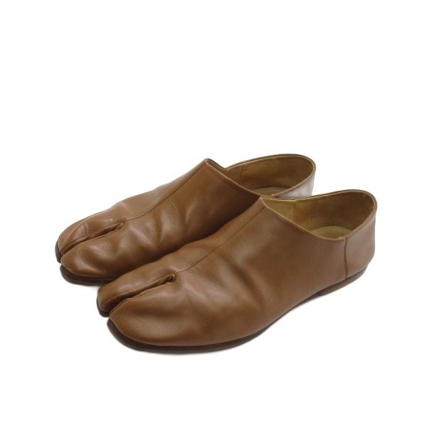 【中古】メゾンマルジェラ 22 Maison Margiela 22 足袋 タビ シューズ スリッポン S57WR0051 ブラック 44 29cm メンズ メゾンマルジェラ 22 Maison Margiela 足袋 タビ シューズ スリッポン