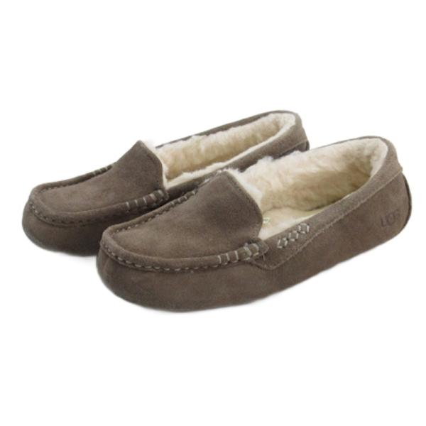 アグ UGG Ansley アンスレー モカシンシューズ 1106878 グレー系 24cm