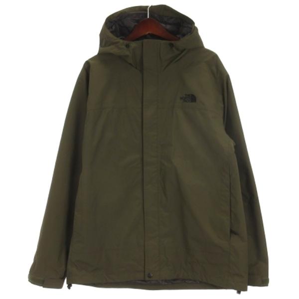 【中古】ザノースフェイス THE NORTH FACE カシウストリクライメイト ジャケット マウンテンパーカー NP62035 カーキ L THE NORTH FACE（ザ ノースフェイス） カシウストリクライメイト
