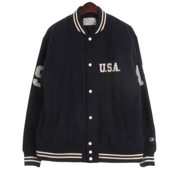 Champion（チャンピオン） スタジャン ジャケット 中綿 ブルゾン