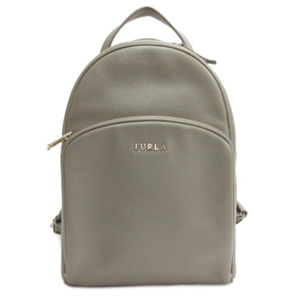 FURLA（フルラ） レザー ミニ リュックサック グレー系 ☆AA